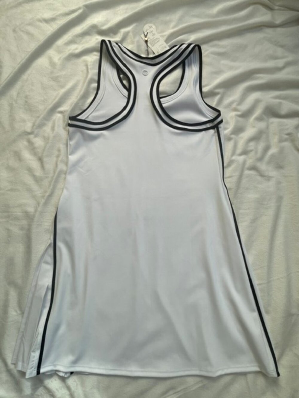 CALIA Women's Vented Fitness Court Dress, White, Size M - Picture 2 of 8